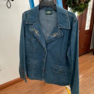 Jean Jacket Wild Wings Collection, Women’s, Large
